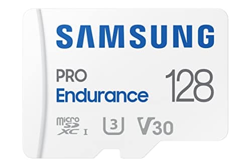 Samsung PRO Endurance 128GB microSDXC Memory Card with Adapter