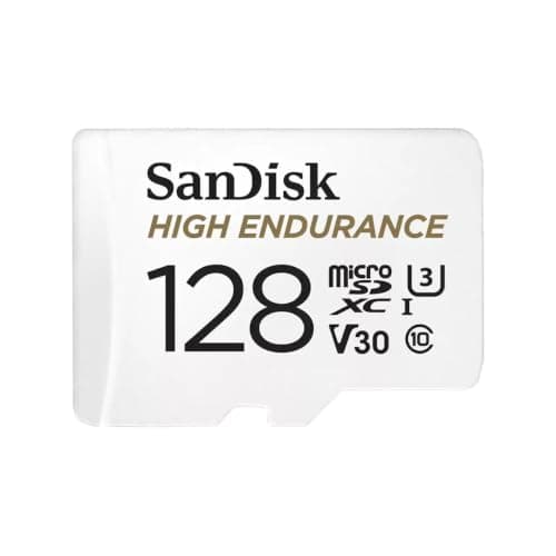 SanDisk 128GB High Endurance Video microSDXC Card with Adapter