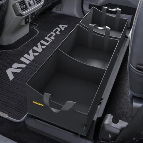 MIKKUPPA Truck Under Seat Storage, Folding Fabric Bin