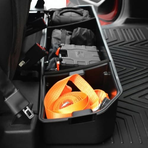 OEDRO Under Seat Storage Box for Ford F-150 SuperCrew, 2-Piece