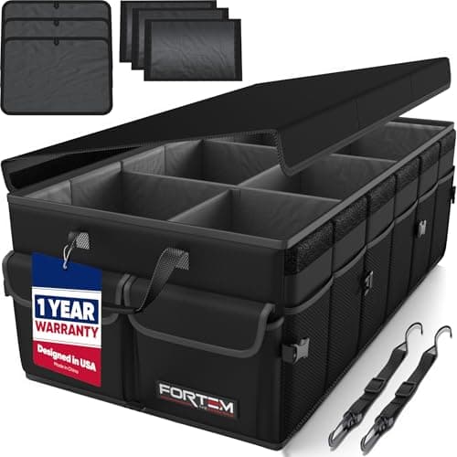 FORTEM Trunk Organizer, XL, 85L