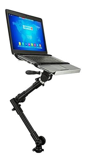 Mount-It! Car Laptop Mount, No-Drill Passenger Seat Stand, 12–15.4" Laptops