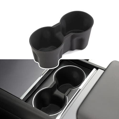 TPARTS Center Console Cup Holder Insert for Model Y Juniper