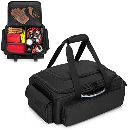 samdew Under-Seat Storage Bag for Crew Cab Trucks, 16.7" × 12.2" × 6"