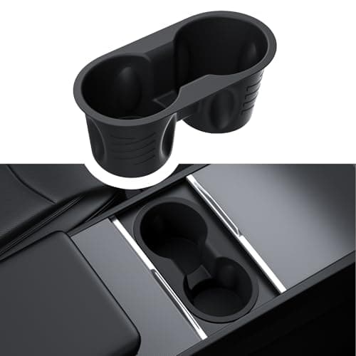 Motrobe Cup Holder Insert for Model Y Juniper, Model Y L and Model 3 Highland