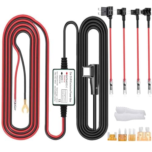 Gebildet Dash Cam Hardwire Kit, Type-C, 13 ft