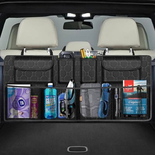 esouler Hanging Trunk Organizer, 42" × 18", 8 Pockets