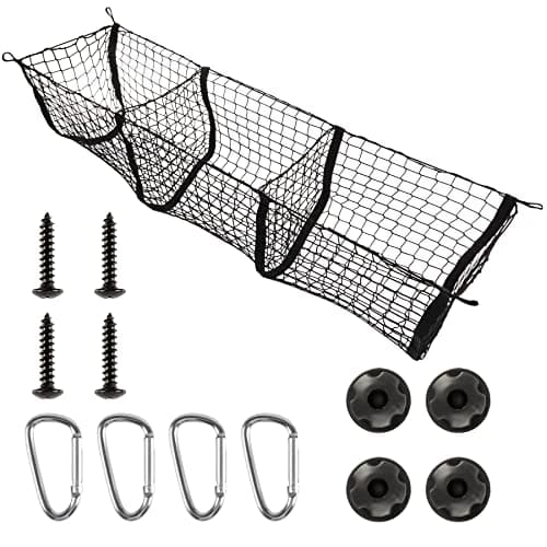 Amiss Heavy Duty 3-Pocket Mesh Cargo Net