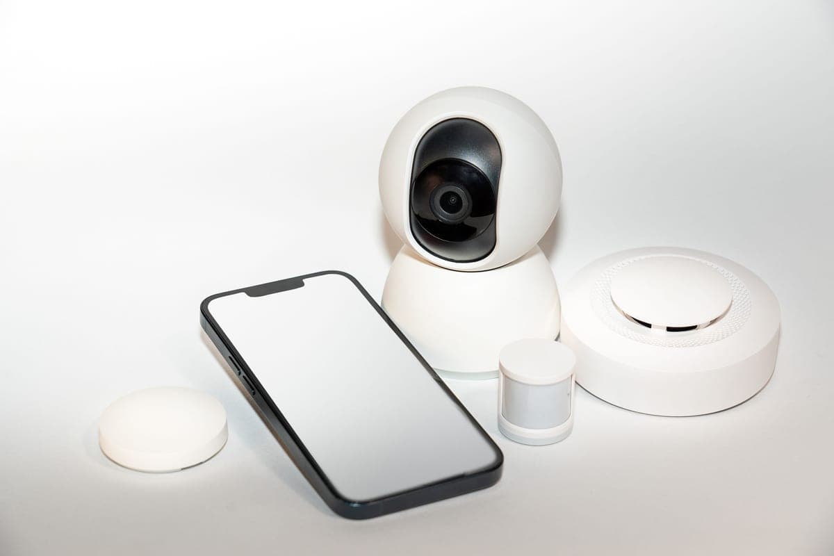 A smartphone app connected to a car camera